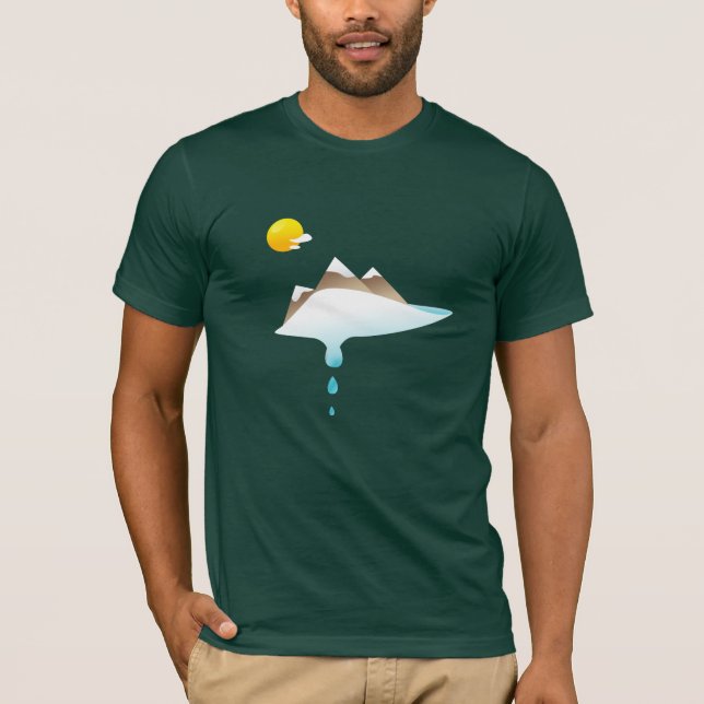Camiseta derretimiento HECHO DE NUEVO (Anverso)
