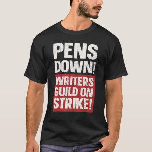 Camiseta Derriba A La Asociación De Escritores En Huelga Co