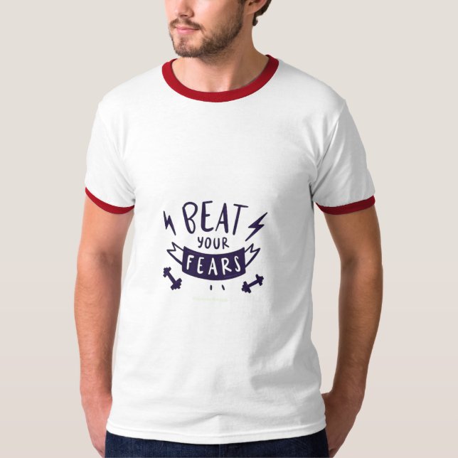 Camiseta Derriba sus temores (Anverso)