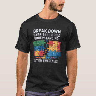 Camiseta Derribar Barreras - Construir Comprensión Autismo