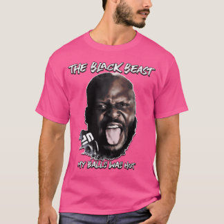 Camiseta Derrick Lewis La Bestia Negra En La Que Mis Bolas 