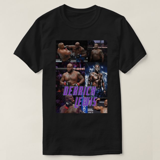 Camiseta Derrick Lewis MMA Classic T Shirt (Diseño del anverso)