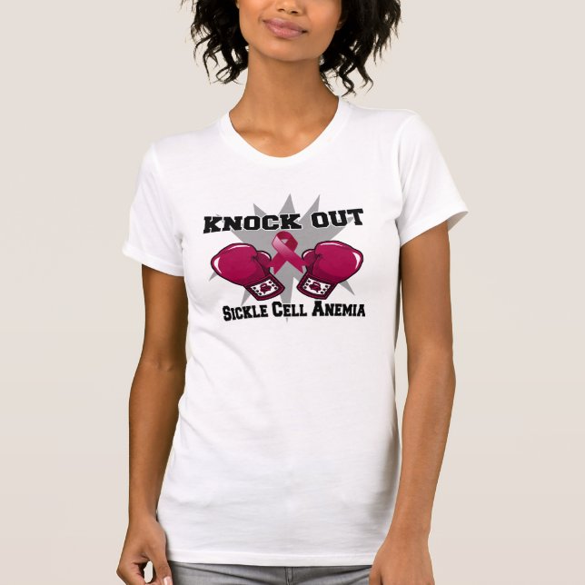 Camiseta Derrota la Anemia de Células Falciformes (Anverso)