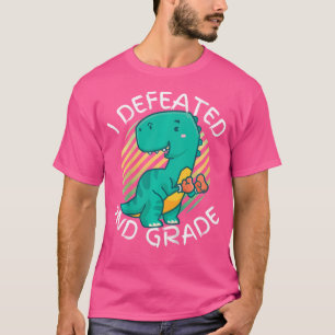 Camiseta Derroté A Boxer De Dinosaurio De Segundo Grado
