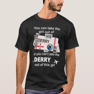 Camiseta Derry Boarding Pass Derry Chica Derry