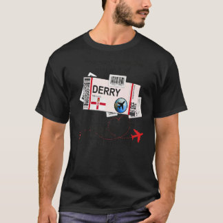 Camiseta Derry Chica Derry Boarding Pass