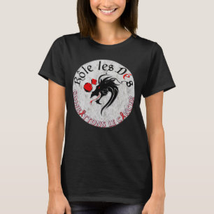 Camiseta Dés de los les del rôle de Chandail combattons l