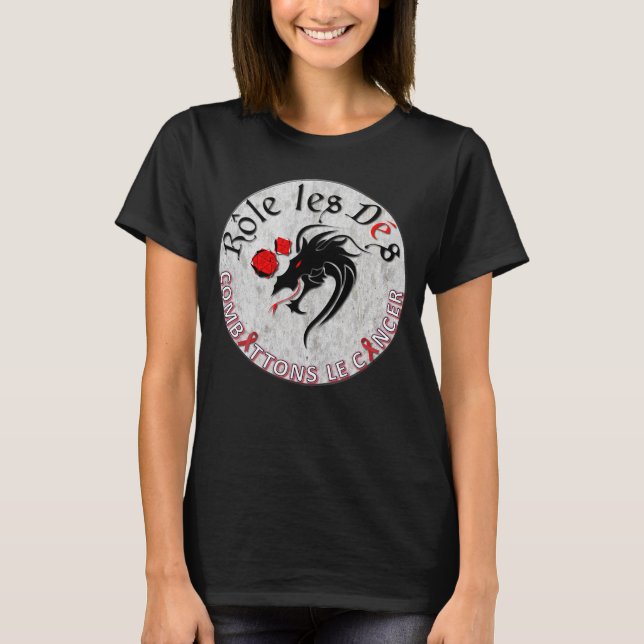 Camiseta Dés de los les del rôle de Chandail combattons le (Anverso)