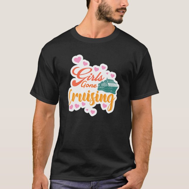 Camiseta Des de vacaciones de cruceros divertidos para chic (Anverso)