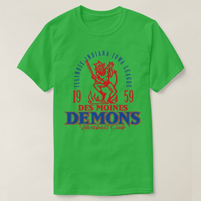 Camiseta Des Moines Demons (Diseño del anverso)