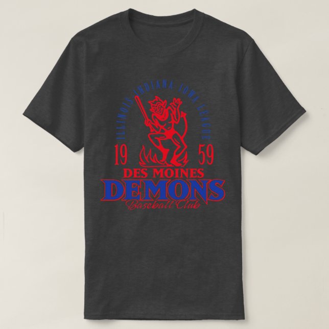 Camiseta Des Moines Demons (Diseño del anverso)