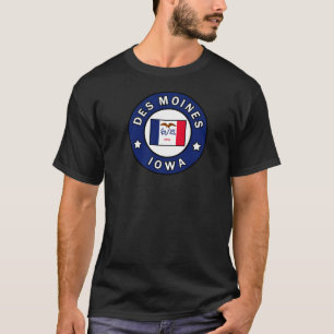 Camiseta Des Moines Iowa