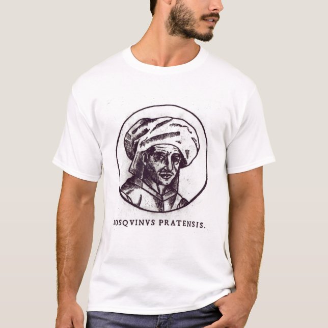 Camiseta DES Pres de Josquin (Anverso)
