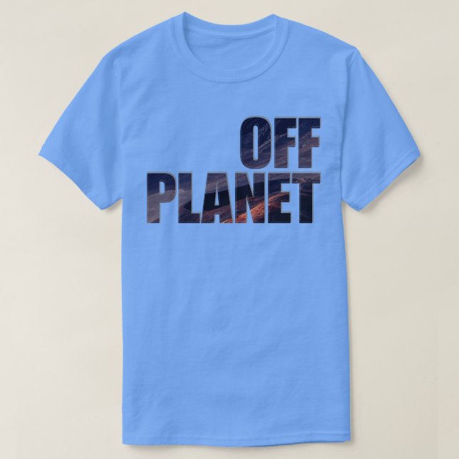 CAMISETA DESACTIVAR EL PLANETA (Diseño del anverso)