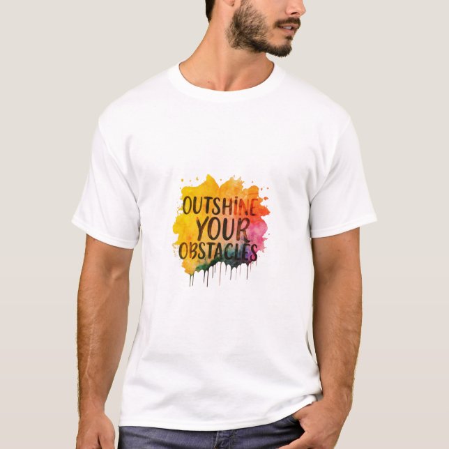 CAMISETA DESACTIVAR SUS OBSTÁCULOS. (Anverso)