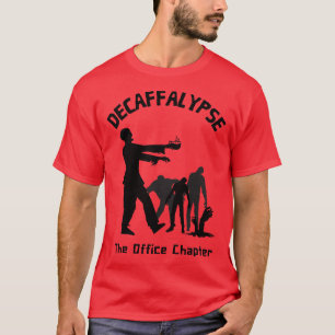 Camiseta Desaffalypse Café Zombie Funny Office Humor