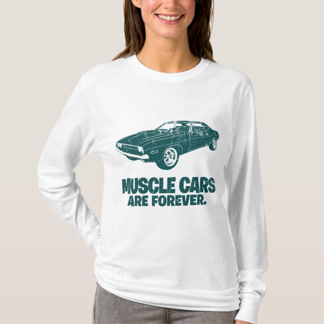 Camiseta Desafiador de 1970 Dodge (Anverso)