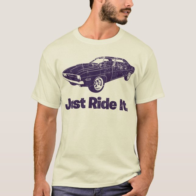 Camiseta Desafiador de 1970 Dodge (Anverso)