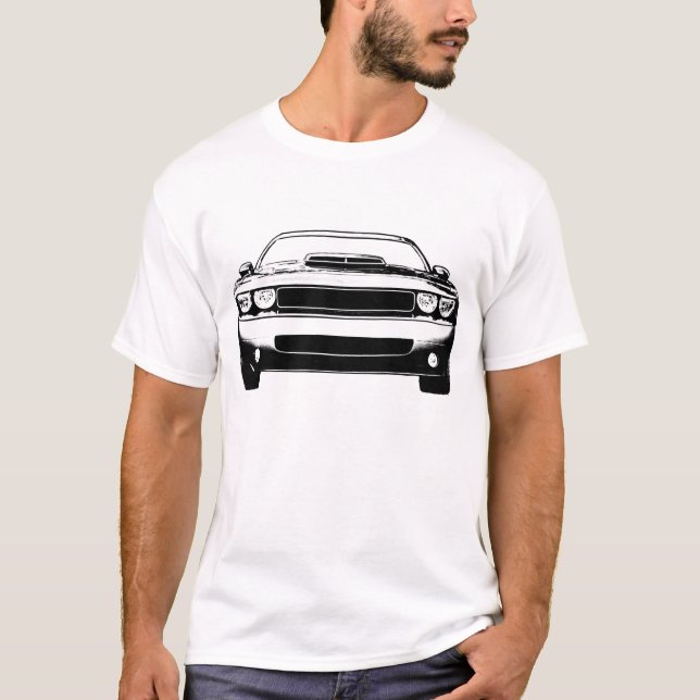 Camiseta Desafiador de Dodge (Anverso)