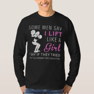 Camiseta Desafiando las expectativas: Levantar como una cam