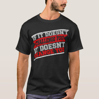 Camiseta Desafíjase por su propio ejercicio de presupuesto