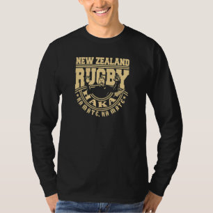 Camiseta Desafío de danza de guerra de rugby de Nueva Zelan