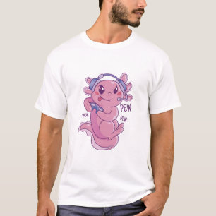 Camiseta Desafío de jugador de Axolotl Blast