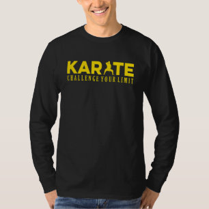 Camiseta Desafío de Karate Tu Límite Karate Luchador Marcia