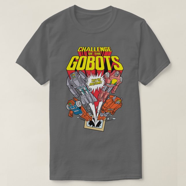 Camiseta Desafío de los Gobots (Diseño del anverso)