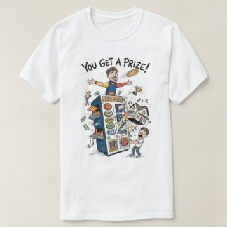 Camiseta Desafío de Premio Divertido Dibujo Animado