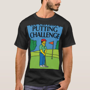 Camiseta Desafío de Putting divertido de Lee Carvallos