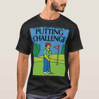 Camiseta Desafío de Putting divertido de Lee Carvallos