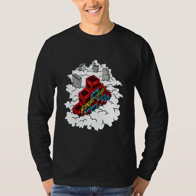 Camiseta Desafío de tasas de nivel final (Anverso)