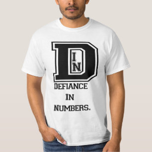 Camiseta Desafío en gran número