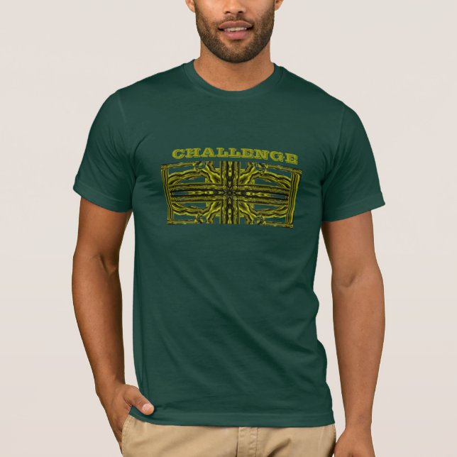 Camiseta Desafío metalizado (Anverso)