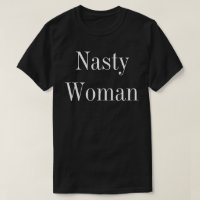 Camiseta desagradable de la mujer