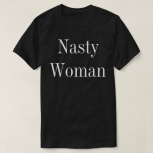 Camiseta desagradable de la mujer