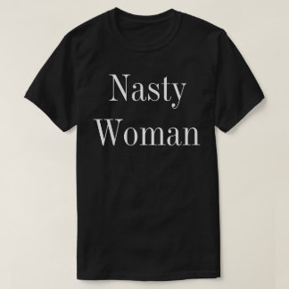 Camiseta desagradable de la mujer