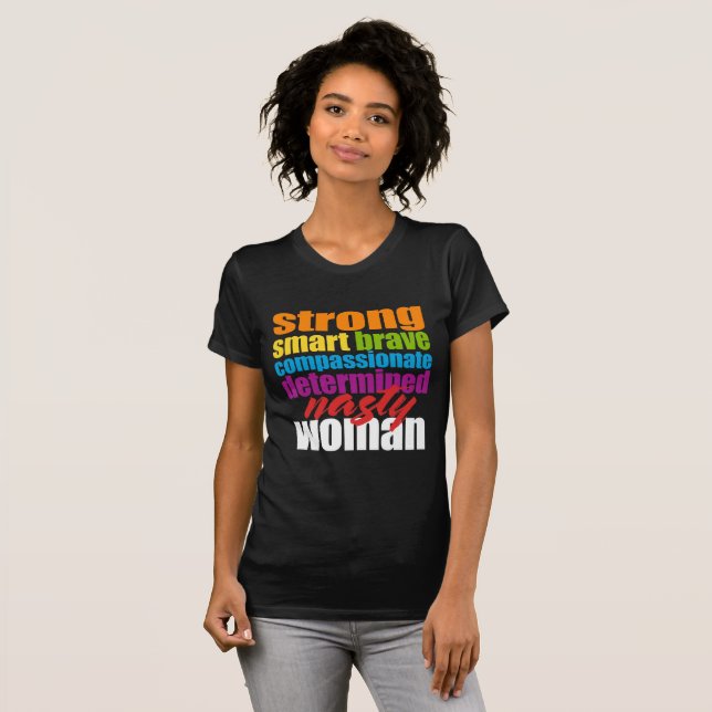 Camiseta desagradable de la mujer (Anverso completo)
