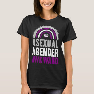 Camiseta Desagradable orgullo asexual de los afectos sexual