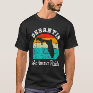 Camiseta Desantis 2024 hace de Estados Unidos la etiqueta e