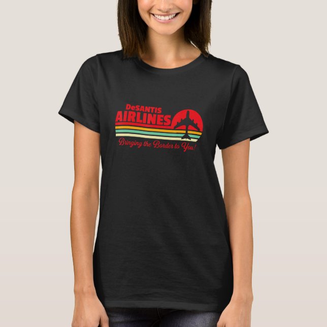 Camiseta DeSantis Airlines 3 (Anverso)