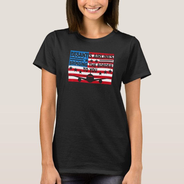 Camiseta DeSantis Airlines DeSantis Airlines 9 (Anverso)