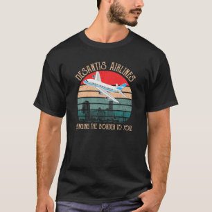 Camiseta Desantis Airlines es un gracioso meme político Ron