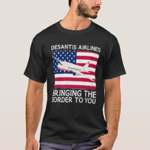 Camiseta DeSantis Airlines Marthas Vineyard Meme 2022 Polit