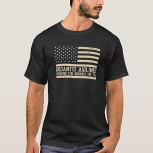 Camiseta Desantis Airlines Meme Político Gracioso T S Men