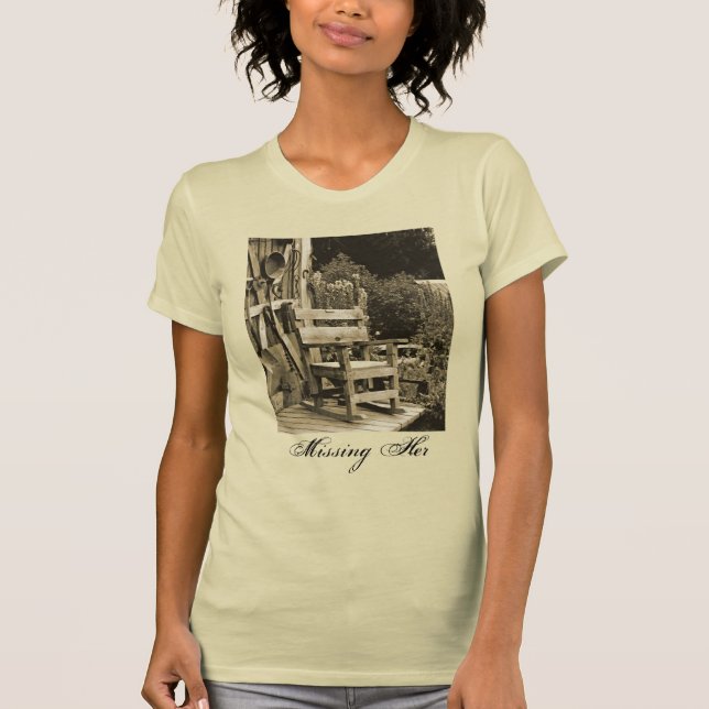 Camiseta Desaparecerse de ella (Anverso)