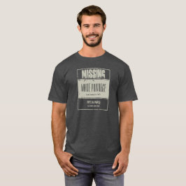 Camiseta Desaparecidos blancos del privilegio