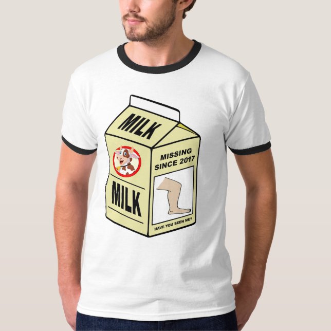 Camiseta Desaparecidos de la pierna (2017) (Anverso)