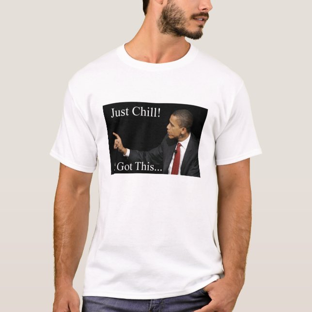 Camiseta desapasible de Obama-Apenas (Anverso)